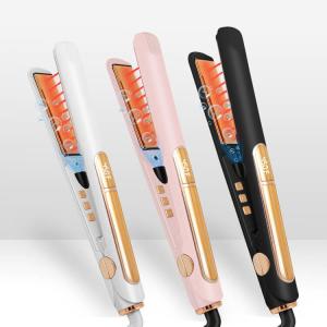 China Infrared Flat Iron Natural Moisture Keratin Treatment Tourmaline Hair Straightener factory