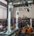 Lifting Height 5-20m Pillar Mounted Jib Crane Remote Controller