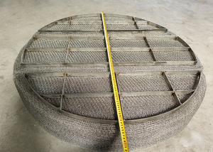 China 0.23mm Wire Mesh Mist Eliminator Pads For Knockout Drum factory