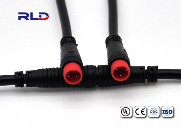 Small Size IP65 Electric Bike Connectors Male Female 2Pin Waterproof Cable