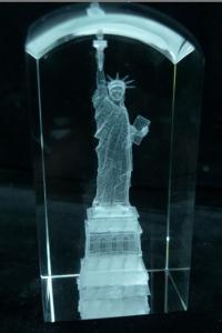 China Crystal 3D laser inner carve factory