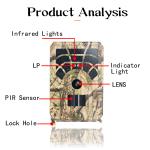 PR300A WIFI Hunting Camera IP54 Solar Powered