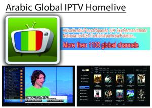 China IPTV Subscription Arabic OSN UK Spain German Italy Portugal USA Global 1100+ Live + VOD Smart TV Android APK IPTV factory