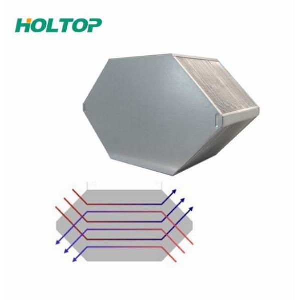 China Sensible Parallel Plate Cross Counterflow Heat Exchanger For Fresh Air Flow factory