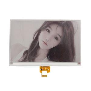 China 7.3 inch E-Paper displays 800X480 resolution 50 pins SPI interface black/white/red display color factory