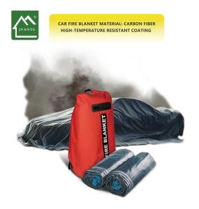 China 0.6mm Glass Fiber car fire blankets Suitable For Different Occasions factory