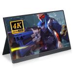 100% Color Gamut Touch 4K Portable External Monitor 15.6 Inch Built in Battery