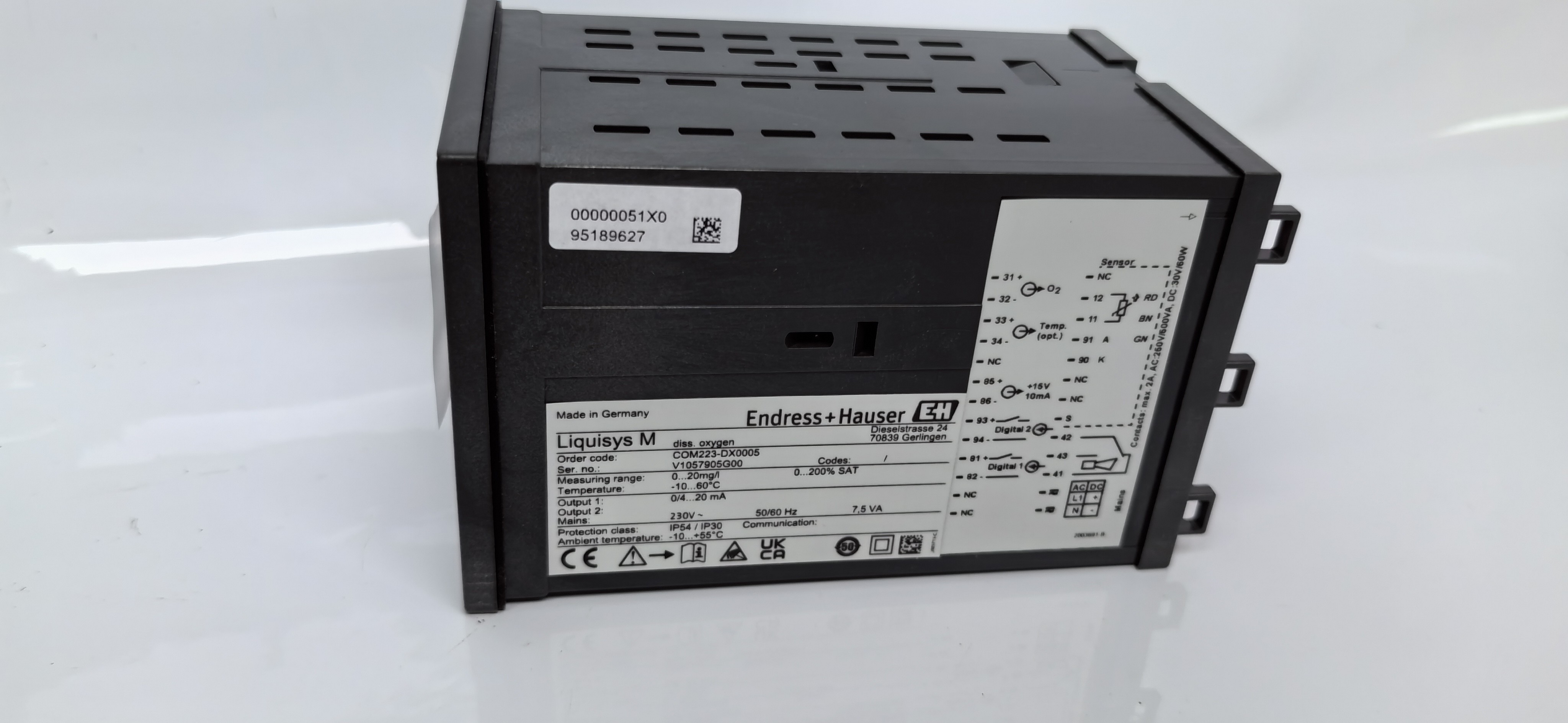 China Endress Hauser Liquisys COM223 Dissolved Oxygen Transmitter IP65 factory