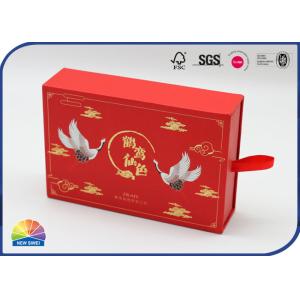 Ribbon Handle Lipstick Cardboard Drawer Paper Box