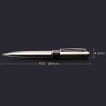 Big Fat Black Metal Roller Pen Ballpoint Pen With Logo For Business Signature 35