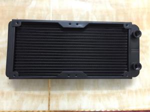 China G1/4 screw thread aluminum 240mm cpu radiator factory