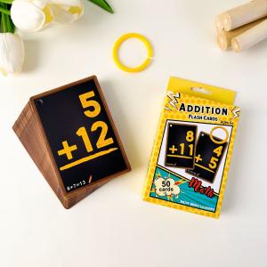 China Kids Families Math Counting Number Recognition Sorting Educational Playing Cards factory