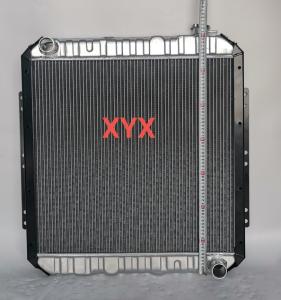 China Kato HD512-3 4 Row Aluminum Radiator Universal Excavator 640MM Width factory