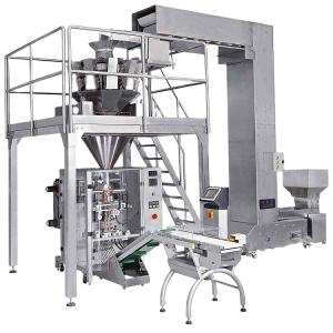 China Multihead Combined Scale Automatic Packaging Machine For Food factory