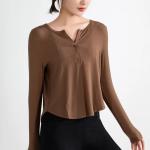 New Running Speed Dry Clothes Loose Sports Women′s T-Shirt Fitness Yoga Clothes