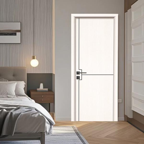 Future WPC Hollow Door For Eco-Friendly Mould Proof / Insect Prevention Heat