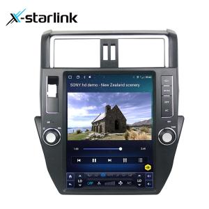 China Vertical Screen Android Car Navigation GPS 12.1'' Tesla Style For Toyota Prado factory