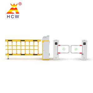 China Radar Supermarket Entrance Turnstile Automatic Induction Two Way Pedestrian Swing Gate factory