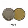 Buy cheap Round Shaped TFS Canned Food Tin Lids 202 Can Bottom 52.3mm Diameter from wholesalers