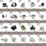 OEM Honda Accord Water Pump 059121008J 059121005T 059121005TX 059121008A