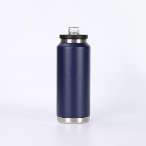 China 18 Oz Vacuum Insulated Stainless Steel Bottle With Chug Cap factory