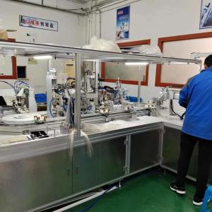 China Omron Cannula Manufacturing Machine PLC Controlled Extension Tube Assembly Equipment factory
