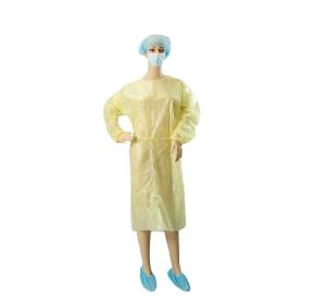China PP Isolation Disposable Medical Gowns Breakaway Design For Easy Removal factory