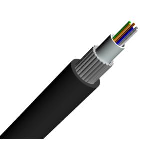 China 8 Cores G652D Outdoor Buried Fiber Optic Cable Central Loose Tube Armored Steel Wire on sale