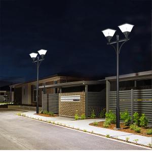 China Outdoor IP65 Solar Garden Light Die Casting Aluminum LED Courtyard Street Lamp factory