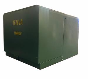China 167KVA 1 Phase Oil Type Transformer pad mount 24940V 14400V factory