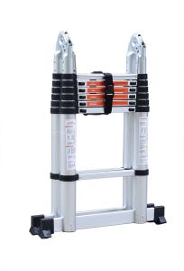 China Aluminum Alloy 4.4m Multi Purpose Telescopic Ladder factory