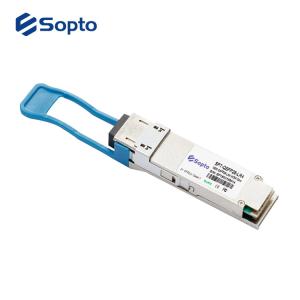 China 100gbase Lr4 Qsfp28 Duplex Lc 10km Fiber Optic Transceiver factory