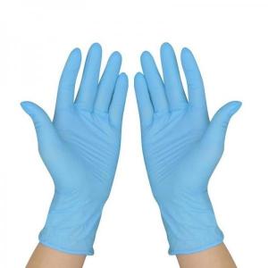 China CE FDA Disposable Medical Nitrile Gloves , 3 Mil Nitrile Disposable Gloves factory