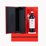 Rigid Magnetic Closure Cardboard Display Box Champagne Whisky Wine Bottle
