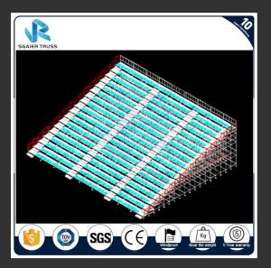 China Dismountable Stadium Steel Grandstand Stable Performance Customized Size factory