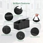 Large Shopping Car Organizer Bags Grocery Foldable Front Back Seat Truck