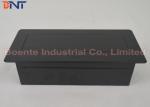 Matte Black HDMI / VGA / Network Connection Desk Pop Up Sockets 222 * 110 * 65
