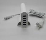white colore usb charger