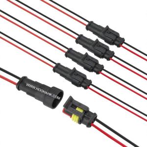China 2 / 4pin Way Waterproof Automotive Cable Harness With Connectors factory