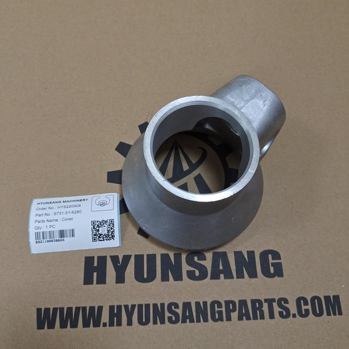 Excavator Spare Parts Cover 6731-51-6280 6731516280 For PC350LL PC360 PC390 PC390LL