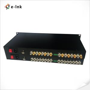 4-Channel Bidirectional 3G-SDI Fiber Converter