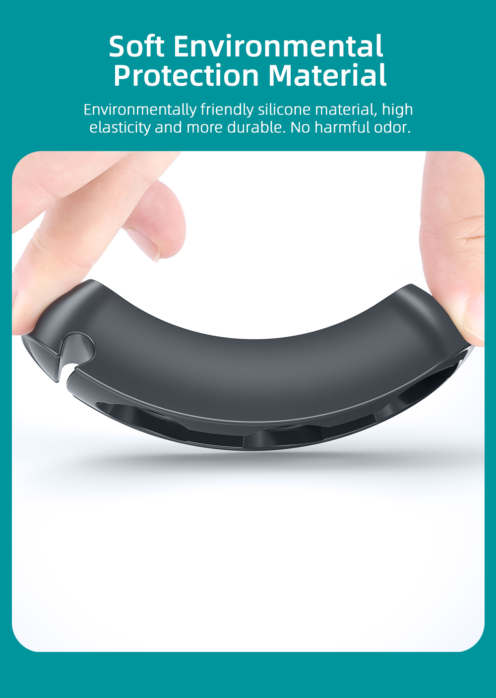 Type C Micro Cable Organizer Case Magnetic Silicone Plug Case For IOS