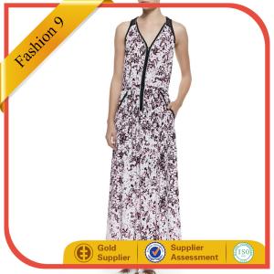 China Printed Maxi Dress factory