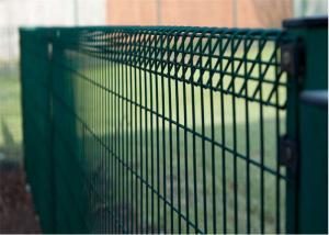 China 1500mm Width Bottom End Welded Wire Mesh Fence Powder Coated Steel Mesh Panels factory
