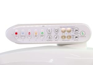 China Remote Control Self Cleaning Toilet Seat / Warm Water Bidet Toilet Seat factory