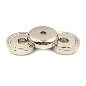 China NdFeB Mounting Pot Neodymium Magnet Disc Permanent Pot Magnet factory
