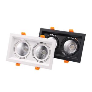 China 14w Rectangular Led Downlight , Embedded Spotlight factory