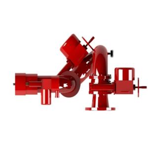 Remote Control Fire Cannon with Rated Flow of 30/40/50L/S and 0.8MPa Working