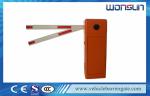Red Automatic Intelligent Car Park Barriers With Wind Cooling System