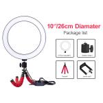 Selfie Oval Beauty Fill Light 5W USB Stepless Dimmable Lamp With Mirror Live